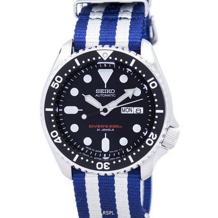 Seiko Automatic Diver's 200M NATO Strap SKX007J1-var-NATO2 Mens Watch