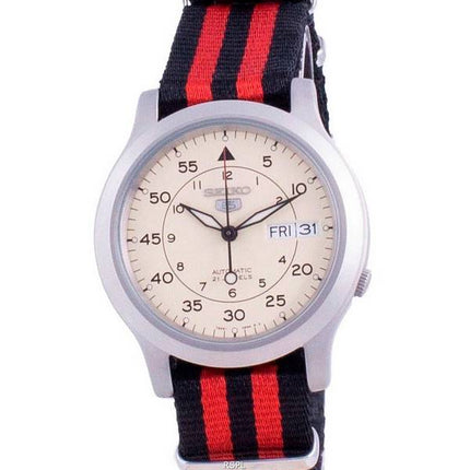 Seiko 5 Military SNK803K2-var-NATOS15 Automatic Nylon Strap Men's Watch