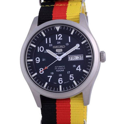 Seiko 5 Sports Automatic Polyester SNZG11K1-var-NATO26 100M Mens Watch