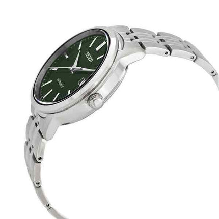 Seiko Discover More Stainless Steel Green Dial 23 Jewels Automatic SRPH89K1 100M Men's Watch