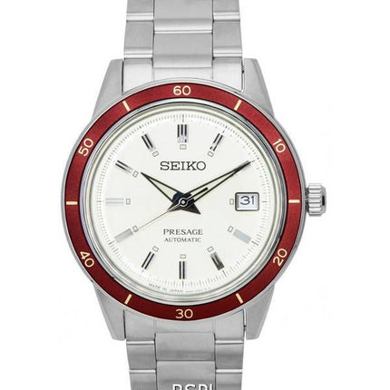 Seiko Presage Style60s White Dial Automatic SRPH93 SRPH93J1 SRPH93J Men's Watch