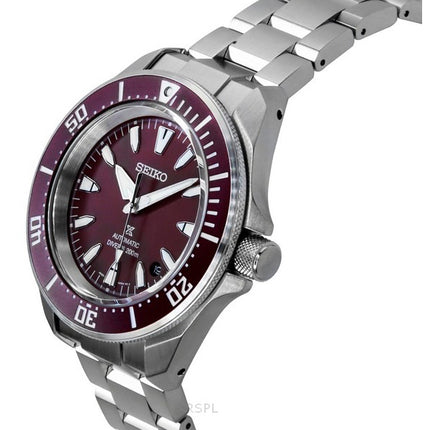 Seiko Prospex Sea Samurai Shog-urai Stainless Steel Red Dial Automatic Diver's SRPL11K1 200M Men's Watch