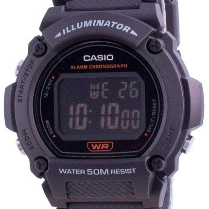 Casio Youth Illuminator Digital W-219H-8B W-219H-8B Mens Watch