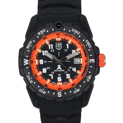 Luminox Bear Grylls Survival Mountain Rubber Strap Black Dial Quartz Diver's XB.3739 200M Men's Watch