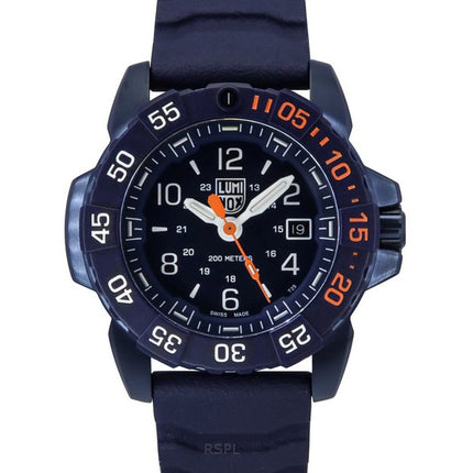 Luminox Navy SEAL Foundation Back To The Blue Set Quartz Diver's XS.3253.CBNSF.SET 200M Men's Watch With Extra Strap