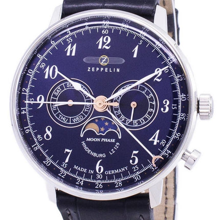 Zeppelin Series LZ 129 Hindenburg Germany Made 7036-3 70363 Men's Watch