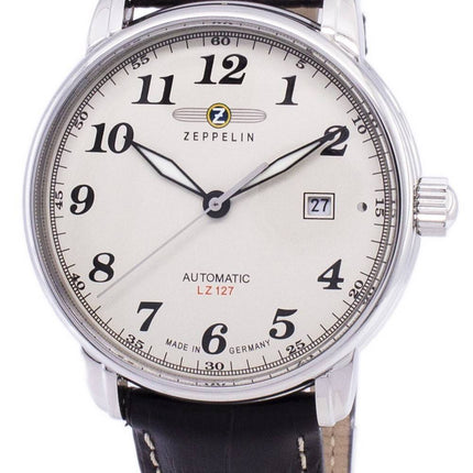 Zeppelin Series LZ127 Graf Automatic Germany Made 7656-5 76565 Men's Watch