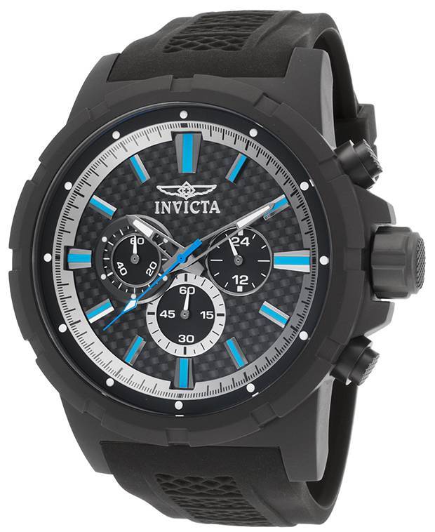 Invicta TI-22 Titanium Chronograph Black Dial 20451 Men's Watch ...