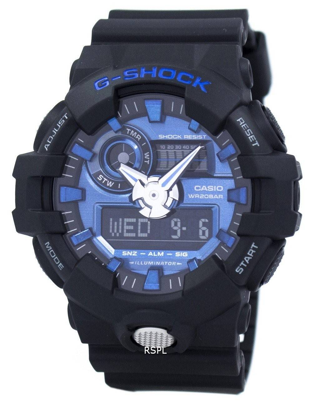 Casio G-Shock Analog Digital 200M GA-710-1A2 Men's Watch - CityWatches ...