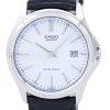 Casio Quartz Analog White Dial Black Leather MTP-1183E-7ADF MTP-1183E-7A Mens Watch