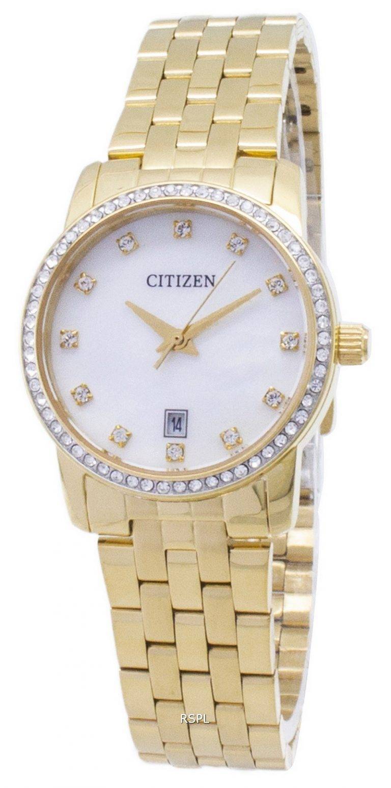 Citizen Quartz EU603251D Analog Diamond Accents Women's Watch