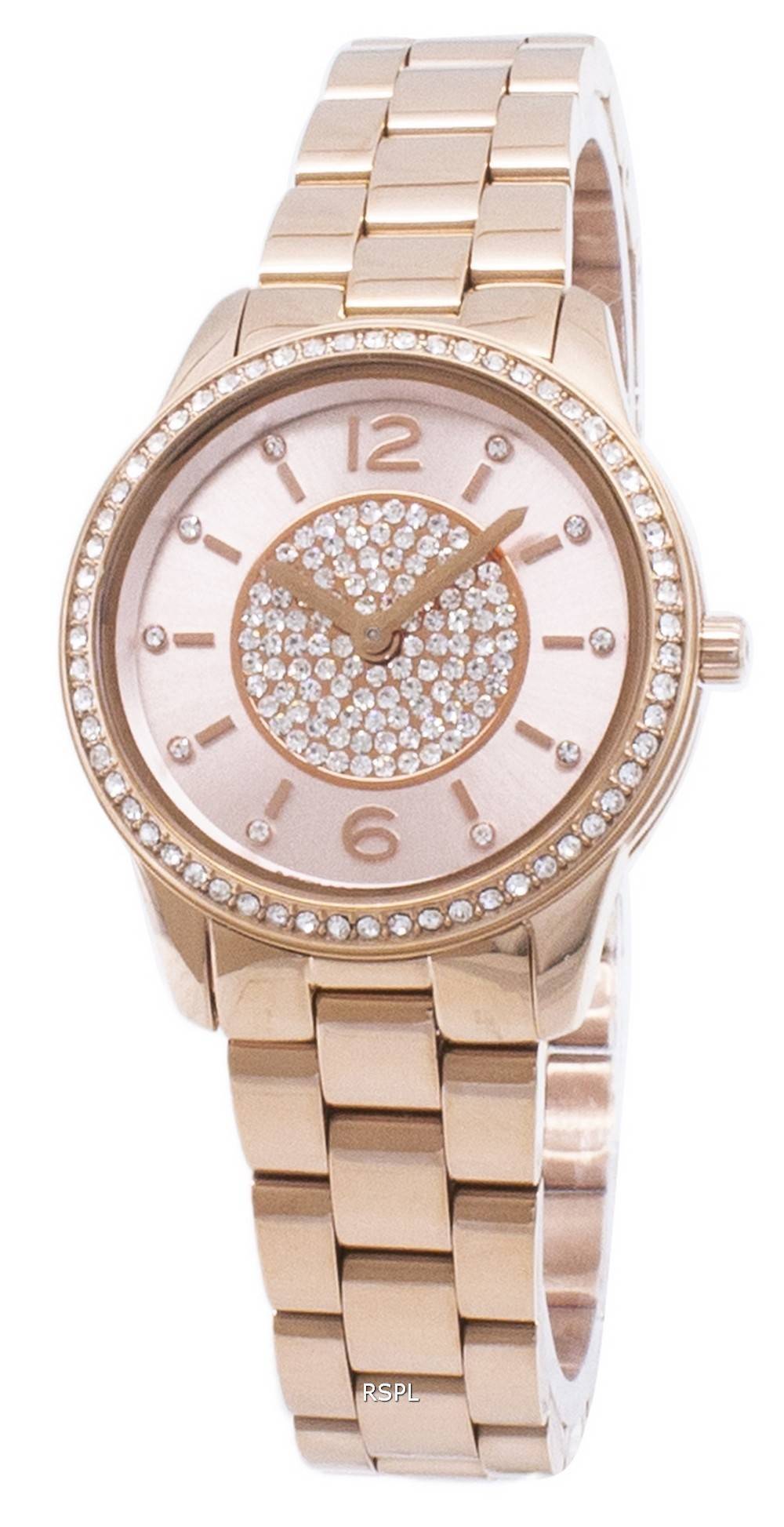 Buy Michael Kors gold City Diamond Watch for Women in Riyadh Jeddah