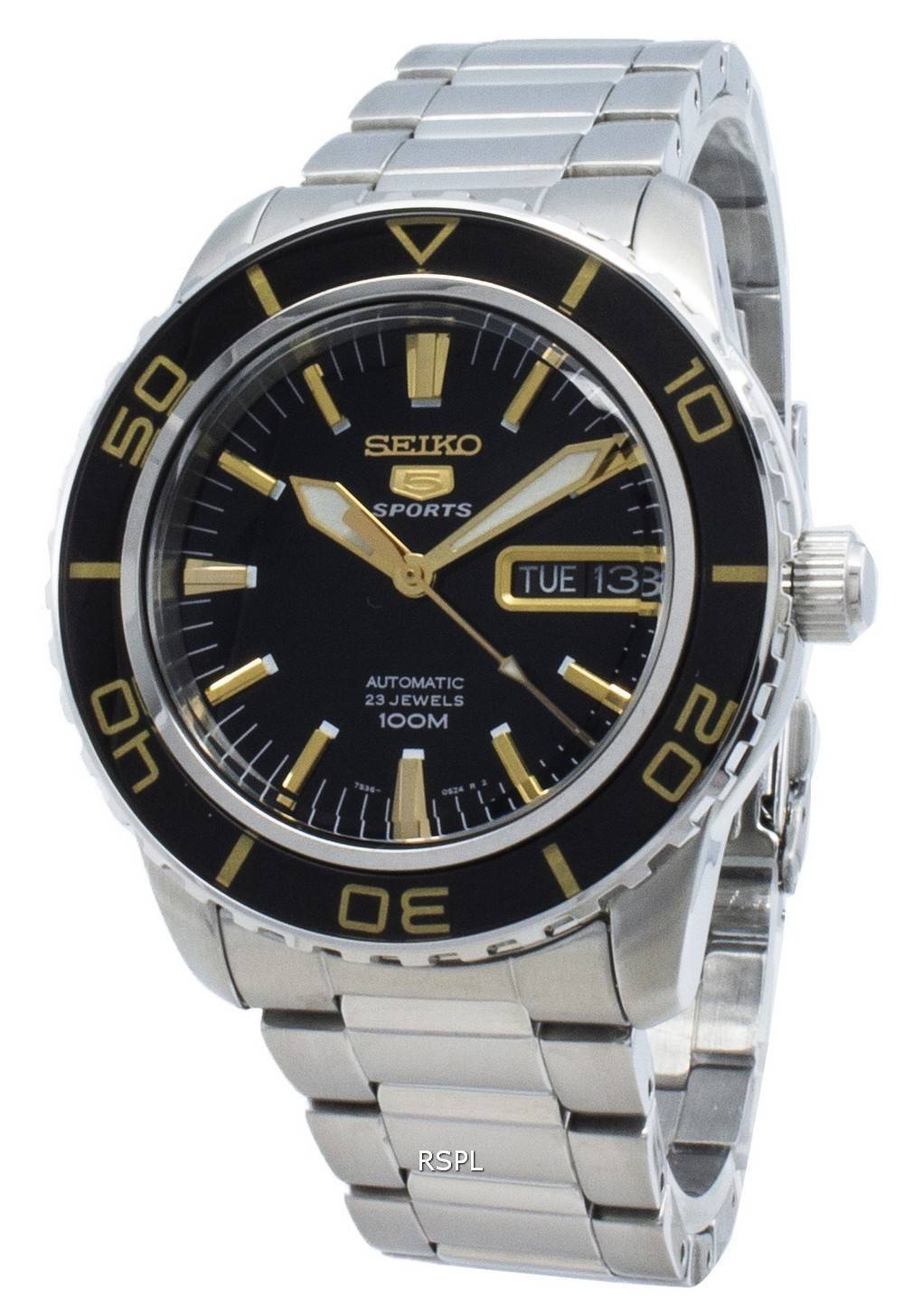 Refurbished Seiko 5 Sports SNZH57 SNZH57K1 SNZH57K Automatic Men's ...