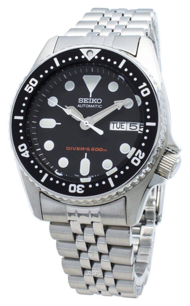 Refurbished Seiko Automatic SKX013K2 SKX013 SKX013K Divers 200M Men's ...