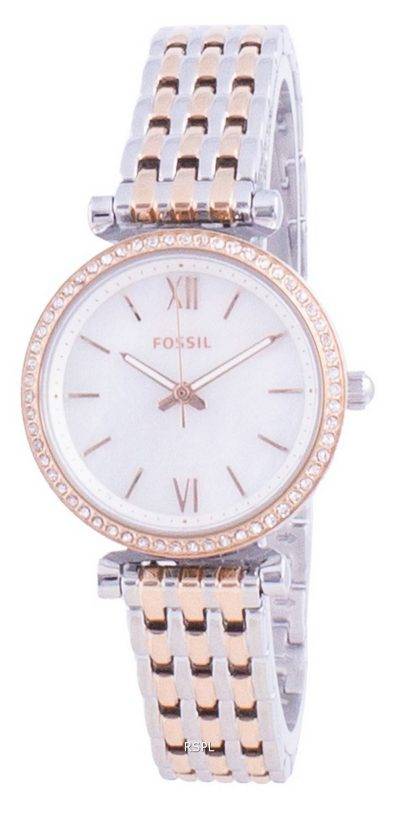 Fossil Carlie Mini Diamond Accents Quartz ES4649 Womens Watch