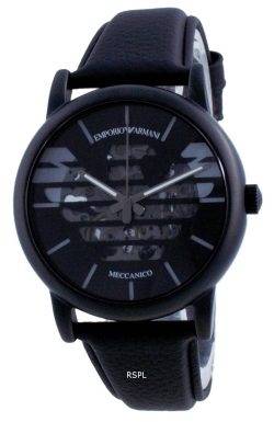 Emporio Armani Luigi Skeleton Leather Automatic AR60032 Mens Watch