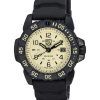 Luminox Navy SEAL Foundation Rubber Strap Beige Dial Swiss Quartz Military Divers XS.3251.CBNSF.SET 200M Mens Watch With Strap