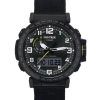 Casio ProTrek Analog Digital Bio Based Resin And Cloth Strap Green Dial Solar PRG-601YB-3 100M Mens Watch