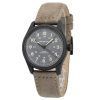 Hamilton Khaki Field Titanium Leather Strap Grey Dial Automatic H70215880 100M Men's Watch