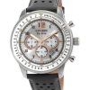 Citizen Chronograph Leather Strap Grey Dial Eco-Drive CA4500-24H 100M Men's Watch