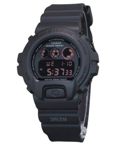 Casio G-Shock Digital Resin Strap Quartz DW-6900UMS-1 200M Men's Watch