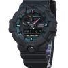 Casio G-Shock Analog Digital Multi Fluorescent Accents Series Resin Strap Black Dial Quartz GA-700MF-1A 200M Men's Watch