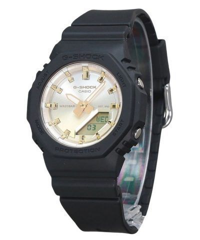 Casio G-Shock Analog Digital Sunset Glow Series Bio Based Resin Gold Dial Quartz GMA-P2100SG-1A 200M Women's Watch