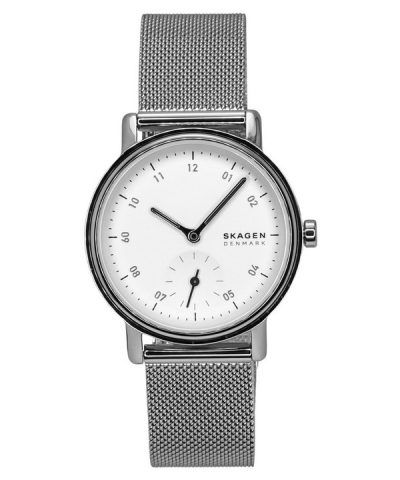 Skagen Kuppel Lille Stainless Steel White Dial Quartz SKW3100 Women's Watch