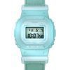 Casio G-Shock Digital Organic Blue Cloth Strap Bio-Based Resin Quartz GMD-S5600CT-3 200M Women's Watch