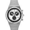 Citizen Record Label 1984 Chronograph Stainless Steel White Dial Quartz AT2541-54A Men's Watch