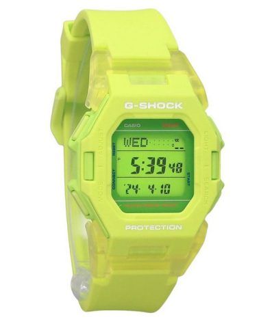 Casio G-Shock Digital Smartphone Link Green Resin Strap Quartz GD-B500S-3 200M Mens Watch