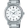 Casio Standard Analog Stainless Steel White Dial Quartz MTP-E335D-7EV Men's Watch