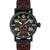 AVI-8 Dambuster Chadwick Meca-Quartz Coal Black Leather Strap Black Dial AV-4113-03 Men's Watch