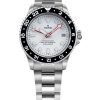 Ratio FreeDiver GMT Series Sapphire Stainless Steel White Dial Automatic RTF057 200M Men's Watch